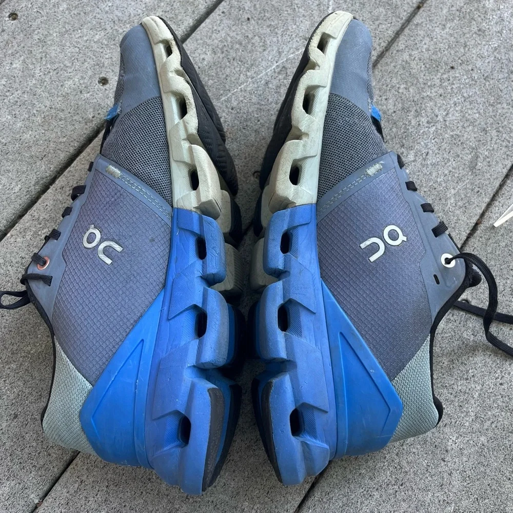 ON Running CLOUDFLYER 4‎ Men Size M9 Running Shoes Blue Low Cloud 71.98675 - Picture 11 of 17